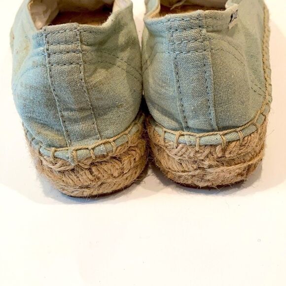 Soludos Blue Wine Orange Embroidered Espadrilles 6.5 - Picture 5 of 10
